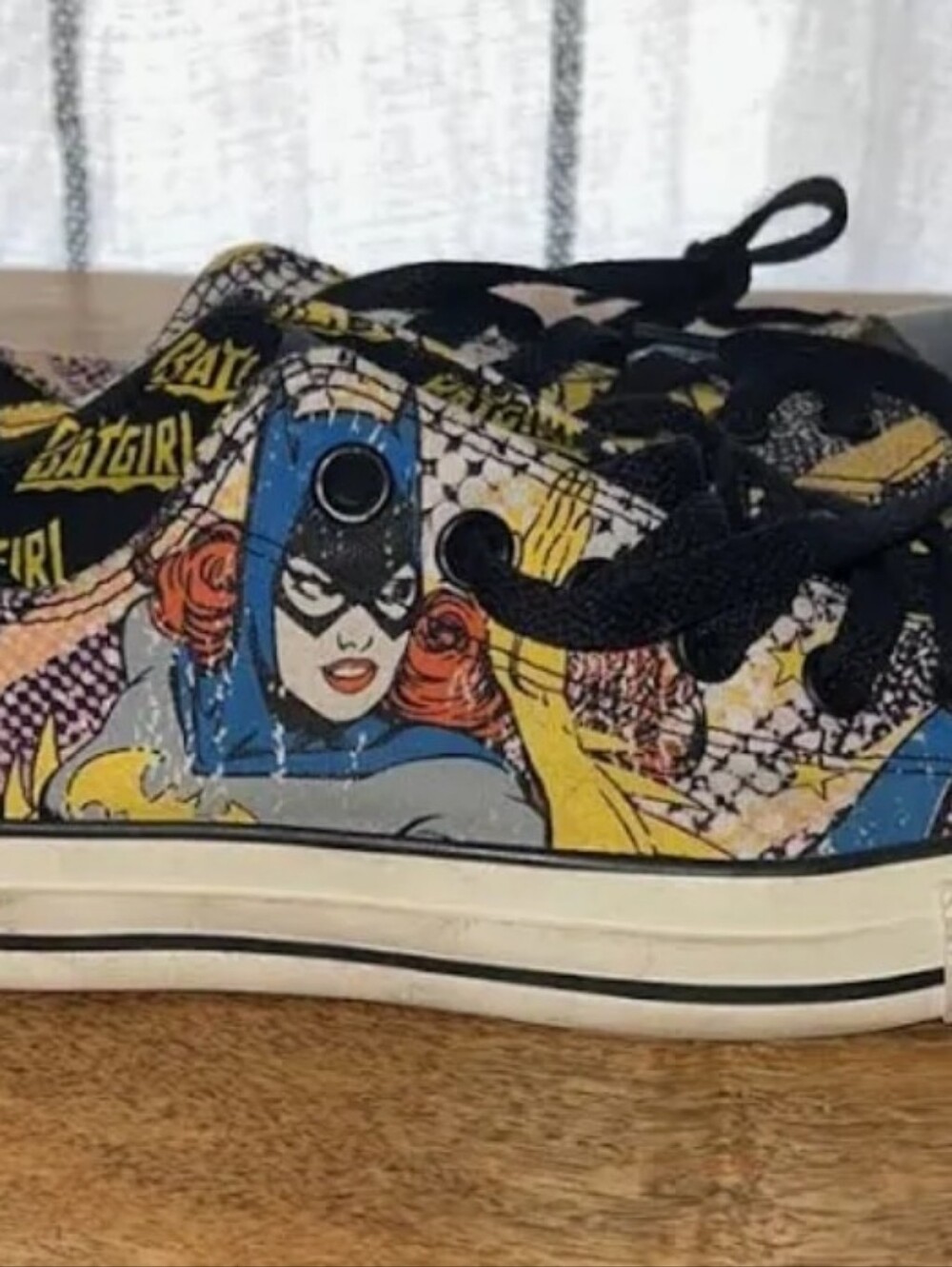 BATGIRL DC Converse All-Stars Women's Size 10